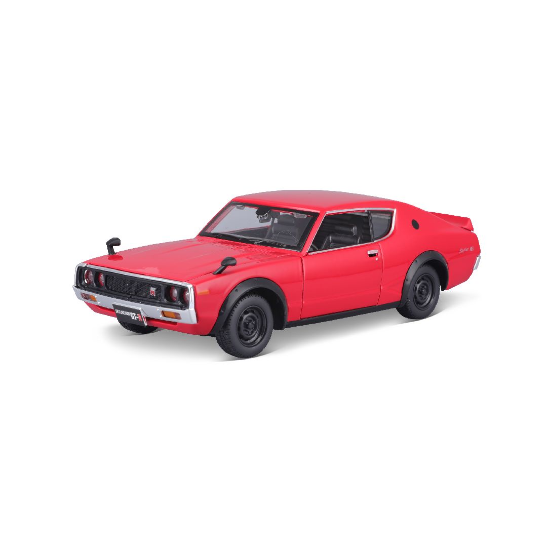 Maisto 1/24 Assembly Line 1973 Nissan Skyline 2000GT-R (Red)