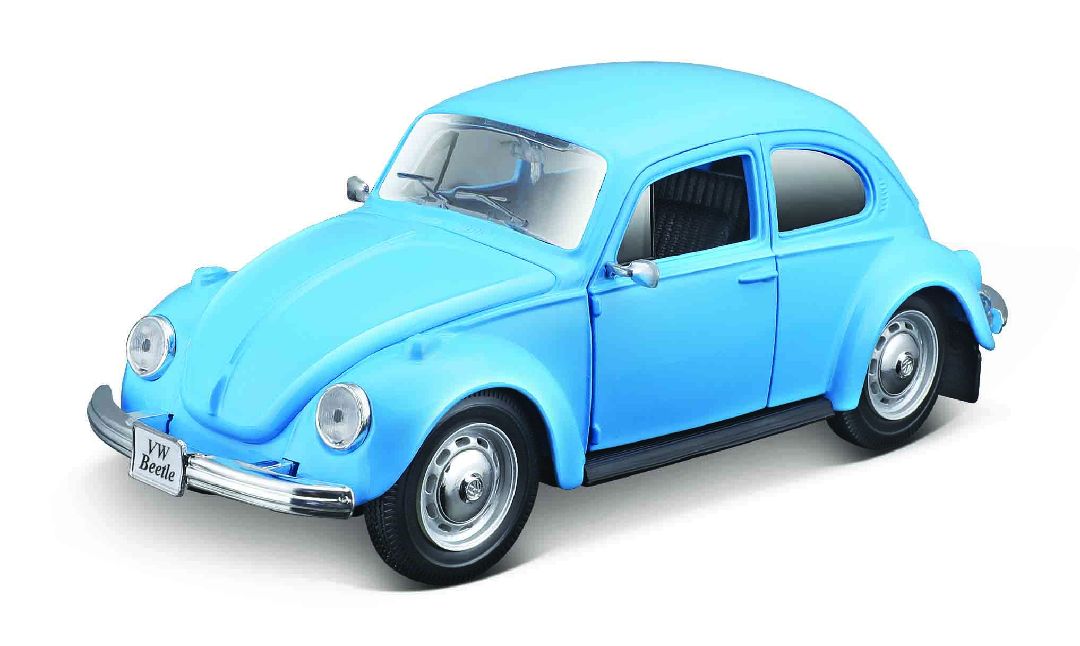 Maisto 1/24 1973 Assembly Line VW Beetle (Light Blue)