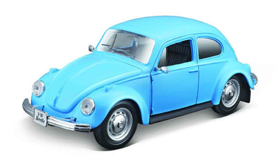 Maisto 1/24 1973 Assembly Line VW Beetle (Light Blue)