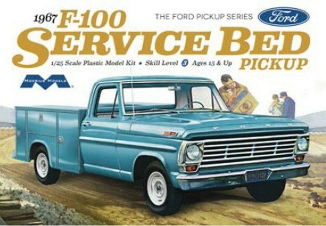 1/25 1967 Ford F100 Service Bed