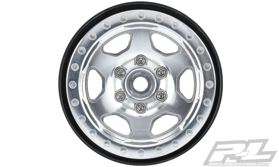 Pro-Line Crestline 1.9" Aluminum Composite Internal Bead-Loc Wheels for Rock Crawlers Front or Rear