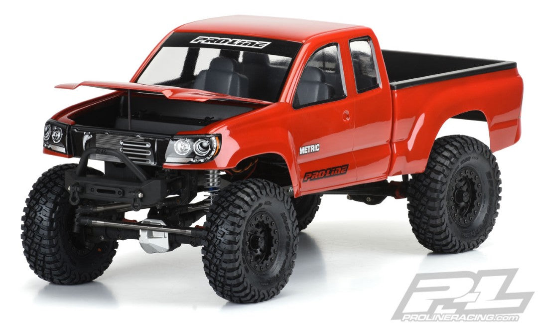 Pro-Line Builder's Series: Metric Clear Body for 12.3" (313mm) Wheelbase Scale Crawlers