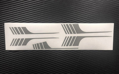 RC4WD Surf Stripes for 1985 4Runner Sheet - Grey