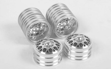 RC4WD 1.9" Double Trouble "3" Aluminum Dually Wheels (2 Front/2 Rear)