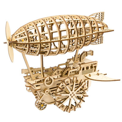 ROKR Air Vehicle Mechanical Gears 3D Wooden Puzzle