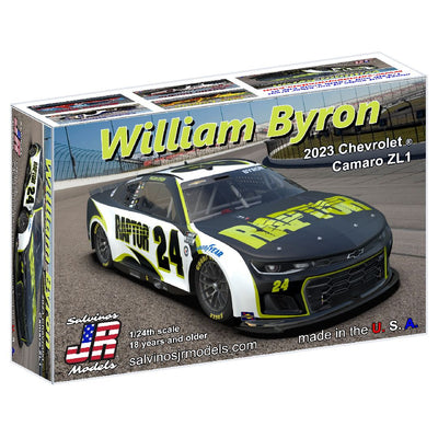 Salvinos JR Models 1/24 Hendrick Motorsports William Byron 2023 Camaro Primary Model Kit