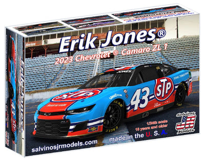 Salvinos JR Models 1/24 Legacy Motor Club Erik Jones 2023 Camaro "STP" Model Kit