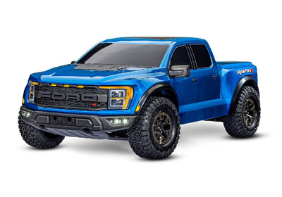 Traxxas Ford Raptor R (Metallic Blue): 1/10 Pro Scale 4WD. Requires: Battery & Charger