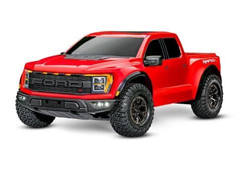 Traxxas Ford Raptor R (Red): 1/10 Pro Scale 4WD. Requires: Battery & Charger