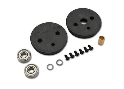 Traxxas Rebuild kit, Velineon 1200XL (includes plastic endbells (2), 6x17x6mm ball bearings (2), 6x8x.3 washer (1), 6x8x1 washer (1), 7x6x12 spacer (1))