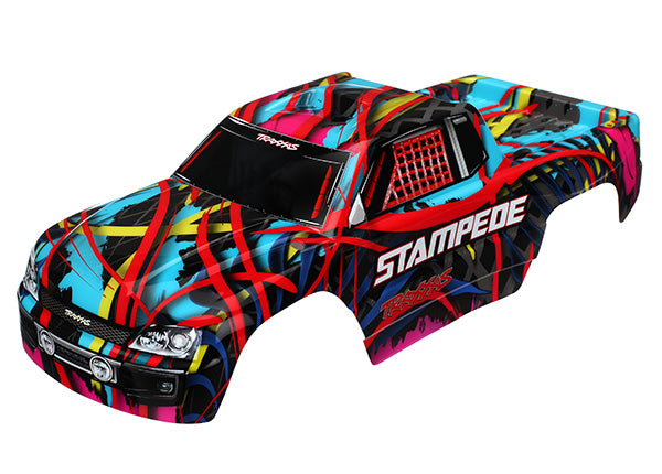 Traxxas Body, Stampede, Hawaiian graphics (painted, decals applied)