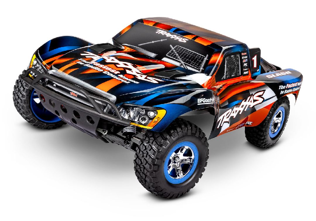 Traxxas Slash 1/10 2WD Short Course Racing Truck RTR. Includes Battery & Charger - Orange