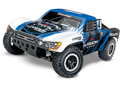 Traxxas Slash 4X4 Brushless 1/10 4WD RTR Short Course Truck. Requires Battery & Charger - Vision