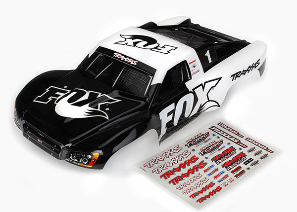 Traxxas 4X4 Slash Fox Edition (Painted) Body, Black