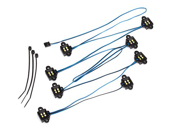 Traxxas LED rock light kit, TRX-4 (requires #8028 power supply)