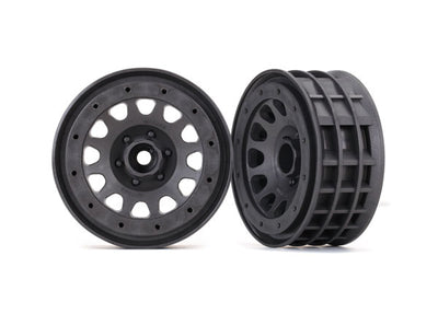 Traxxas Wheels, Method 105 2.2 " (charcoal gray, beadlock) (beadlock rings sold separately)