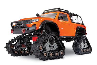 Traxxas TRX-4 with Deep-Terrain Traxx and Tires/Wheels: 1/10 Scale 4WD - Orange
