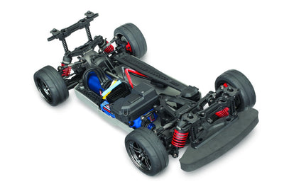 Traxxas 4-Tec 2.0 VXL AWD Chassis-Only: 1/10 Scale AWD On-Road. Requires: 200mm Body, Battery & Charger
