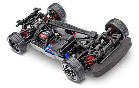 Traxxas 4-Tec BL-2S Brushless: 1/10 Scale AWD Chassis, w/o Body