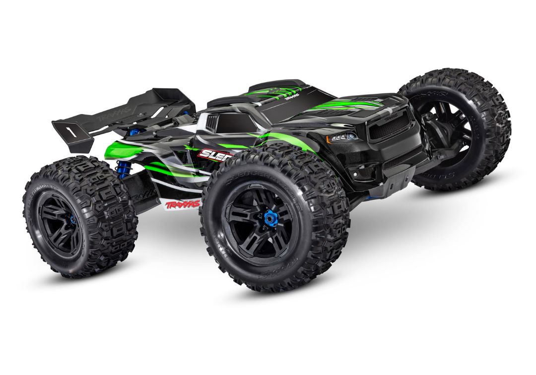 Traxxas Sledge: 1/8 Scale 4WD Brushless Electric Monster Truck. Requires Battery & Charger - Green