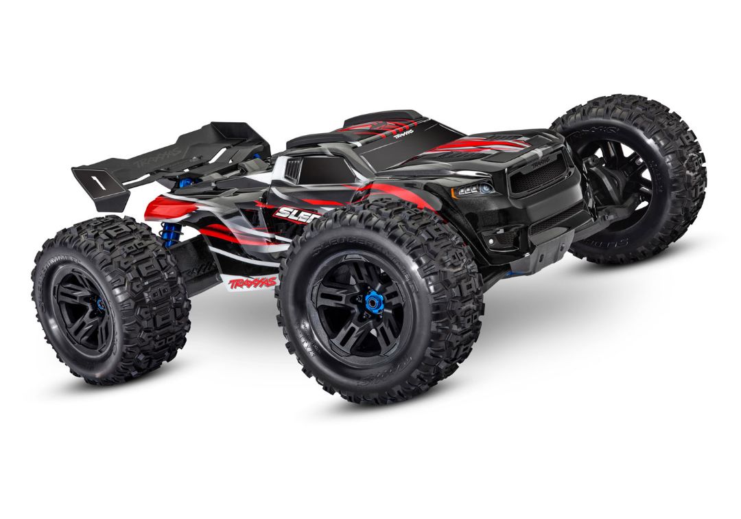 Traxxas Sledge: 1/8 Scale 4WD Brushless Electric Monster Truck. Requires Battery & Charger - Red
