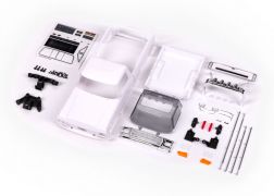 Traxxas Body, Ford F-150 Truck (1979), complete (unassembled) (white, requires painting) (includes grille, side mirrors, door handles, roll bar, windshield wipers, side trim, & clipless mounting) (requires #9834 front & rear bumpers)