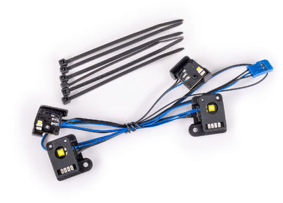 Traxxas Pro Scale Led Light Set, Front & Rear, Complete (Includes Light Harness, Zip Ties (6)) (Fits #9811 Body)