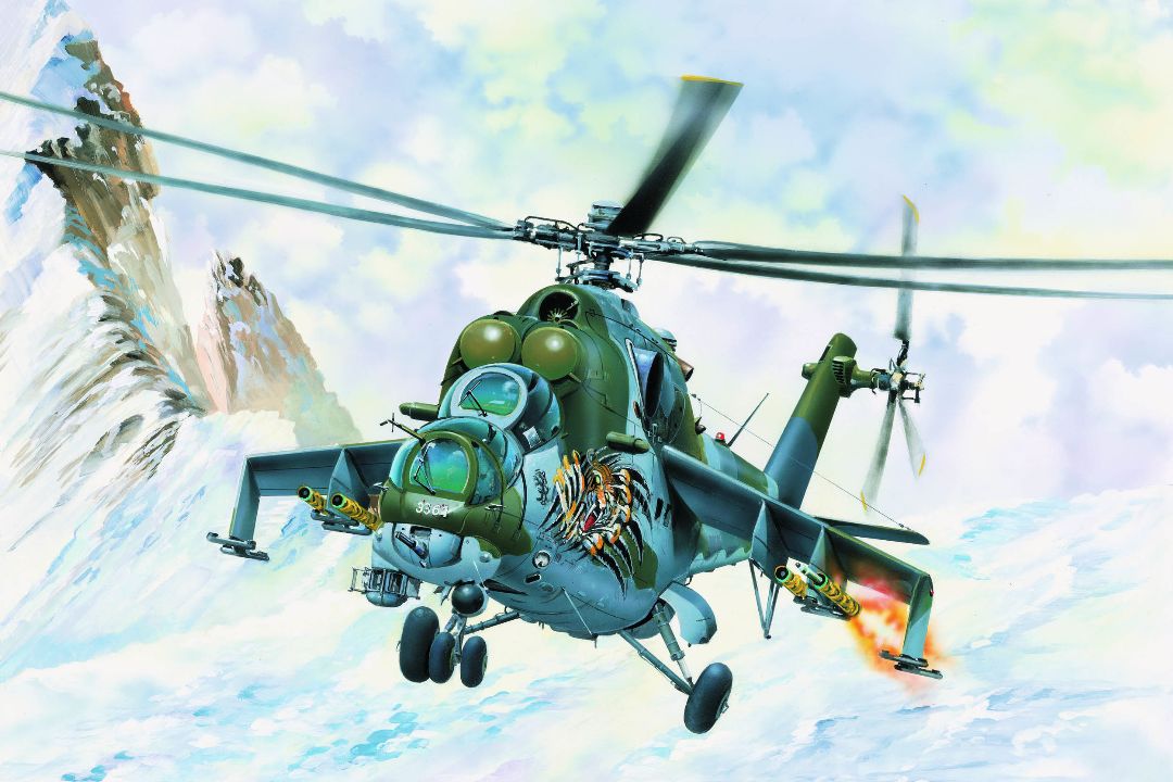 Trumpeter 1/48 Mi-24V Hind-E