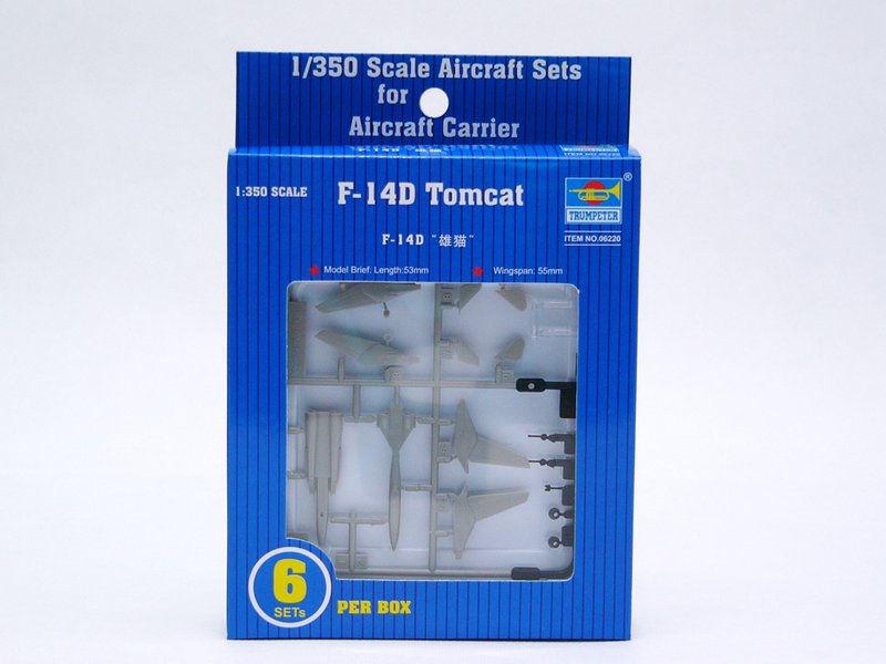 Trumpeter 1/350 F-14D Tomcat (6pcs./box)