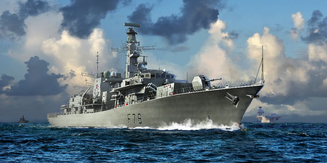 Trumpeter 1/700 HMS TYPE 23 Frigate - Kent(F78)