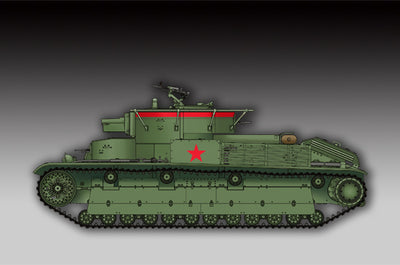 Trumpeter 1/72 Soviet T-28 Medium Tank (Welded)