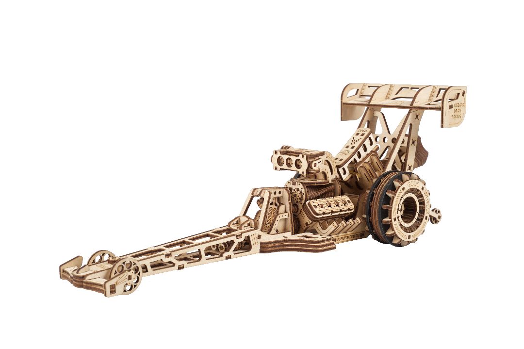 UGears Top Fuel Dragster -  321 Pieces (Advanced)